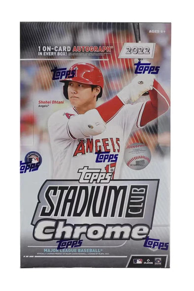2022 Topps Stadium Chrome Baseball Hobby Box - Miraj Trading
