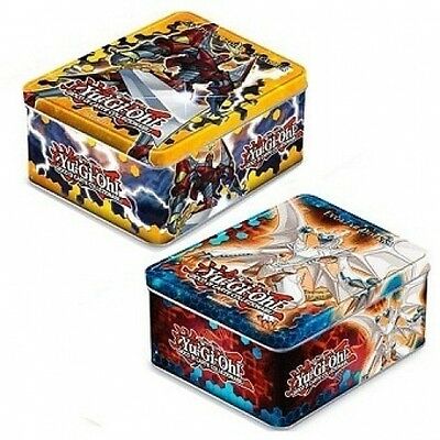 Yugioh 2012 Heroic Champion Excalibur & Evolzar Dolkka Tin (Set of 2)