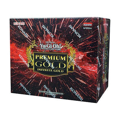 Yugioh Premium Gold : Coffret Booster Or Infini