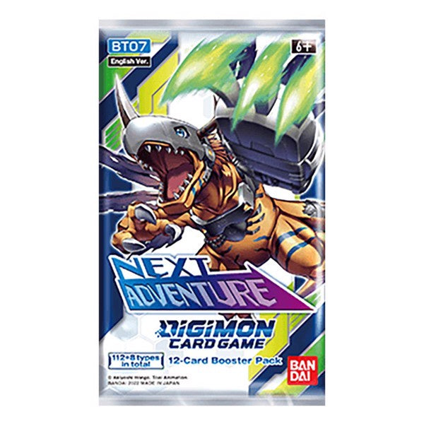 Digimon Next Adventure Booster Box + Free 2 Digimon Promo Packs - Miraj Trading