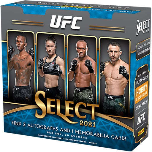 2021 Panini Select UFC Hobby Box - Miraj Trading