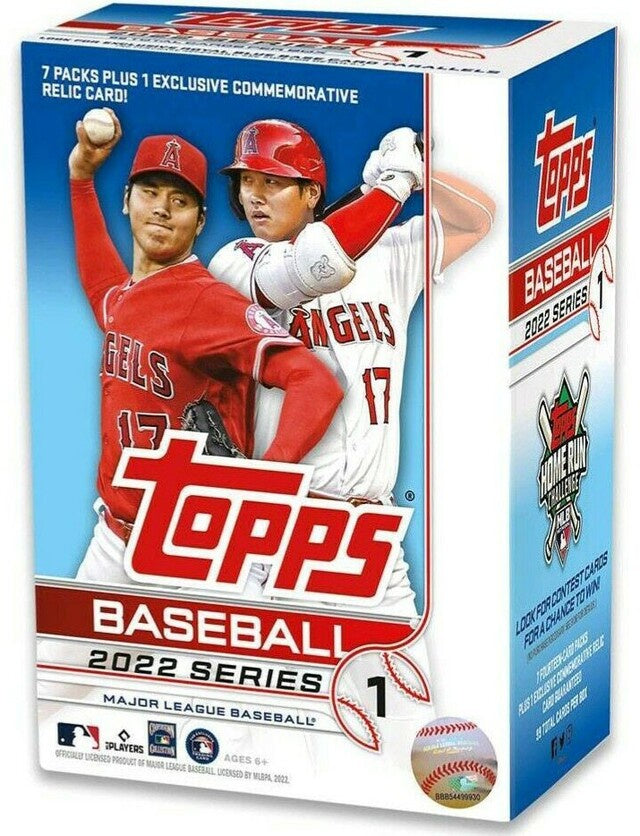 2022 Topps Series 1 Baseball Blaster Box - Miraj Trading