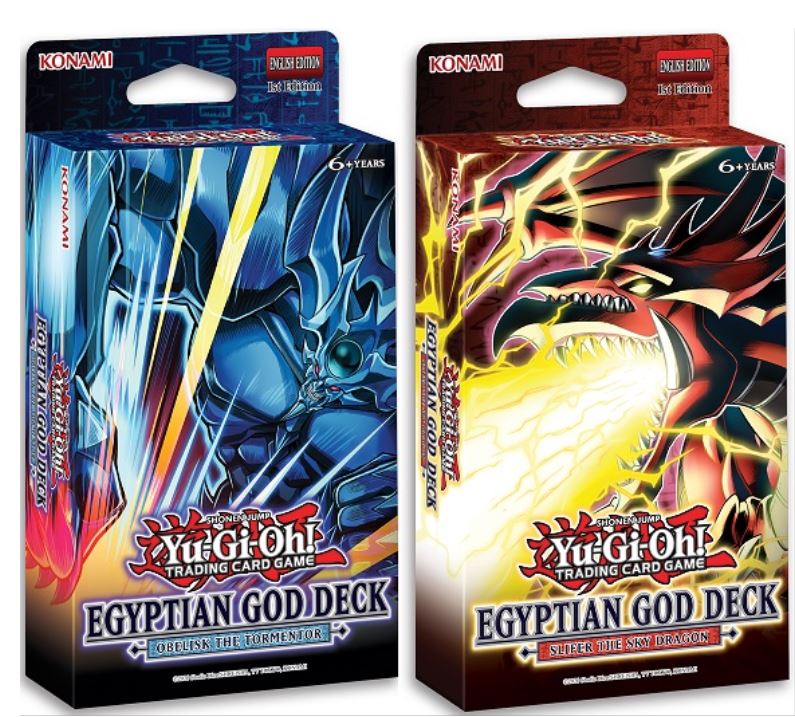 Yu Gi Oh! Egyptian God Deck (Set of 2) (Pre-Order) - Miraj Trading