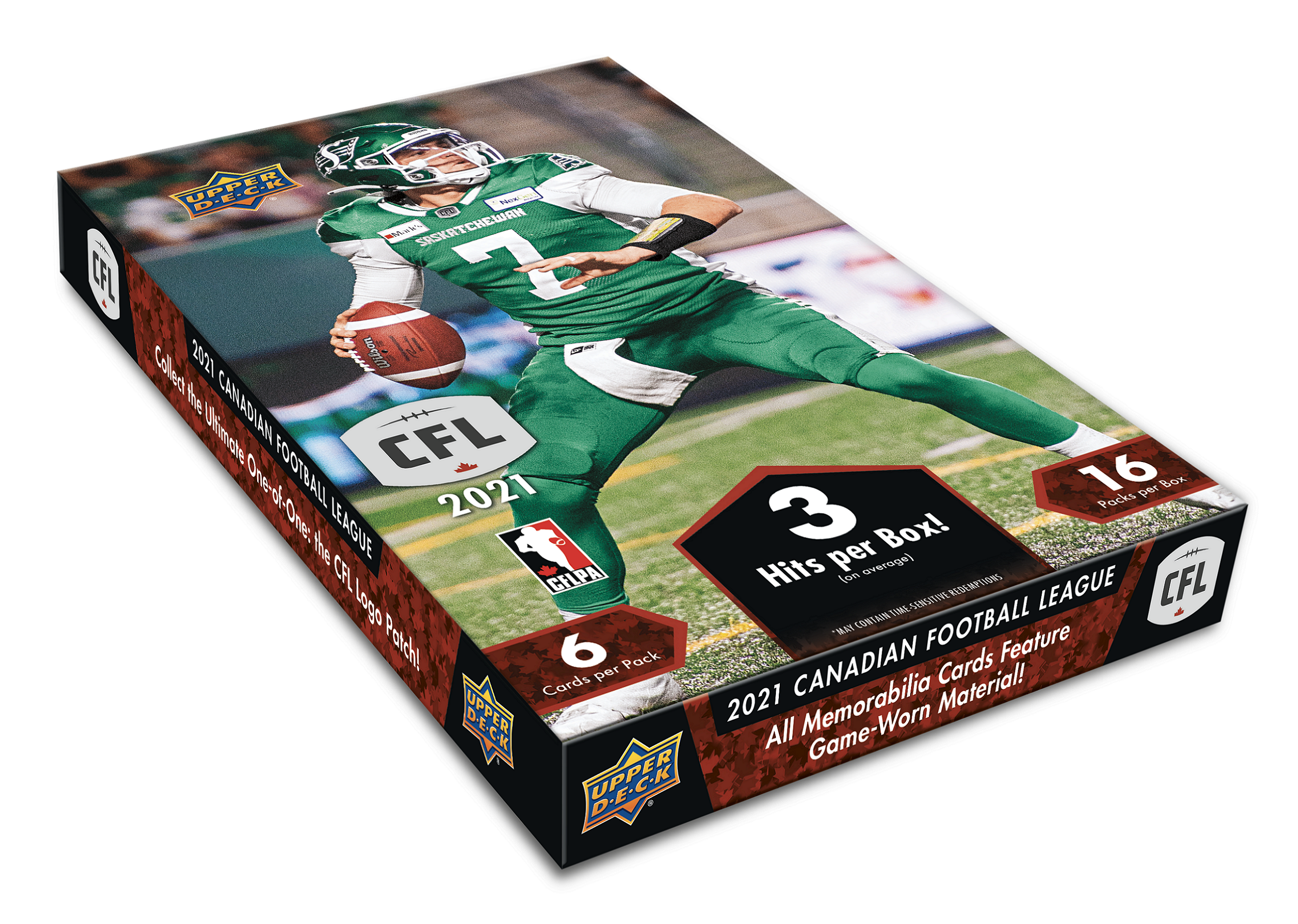 2021 Upper Deck CFL Football Hobby Box (Pre-Order) - Miraj Trading