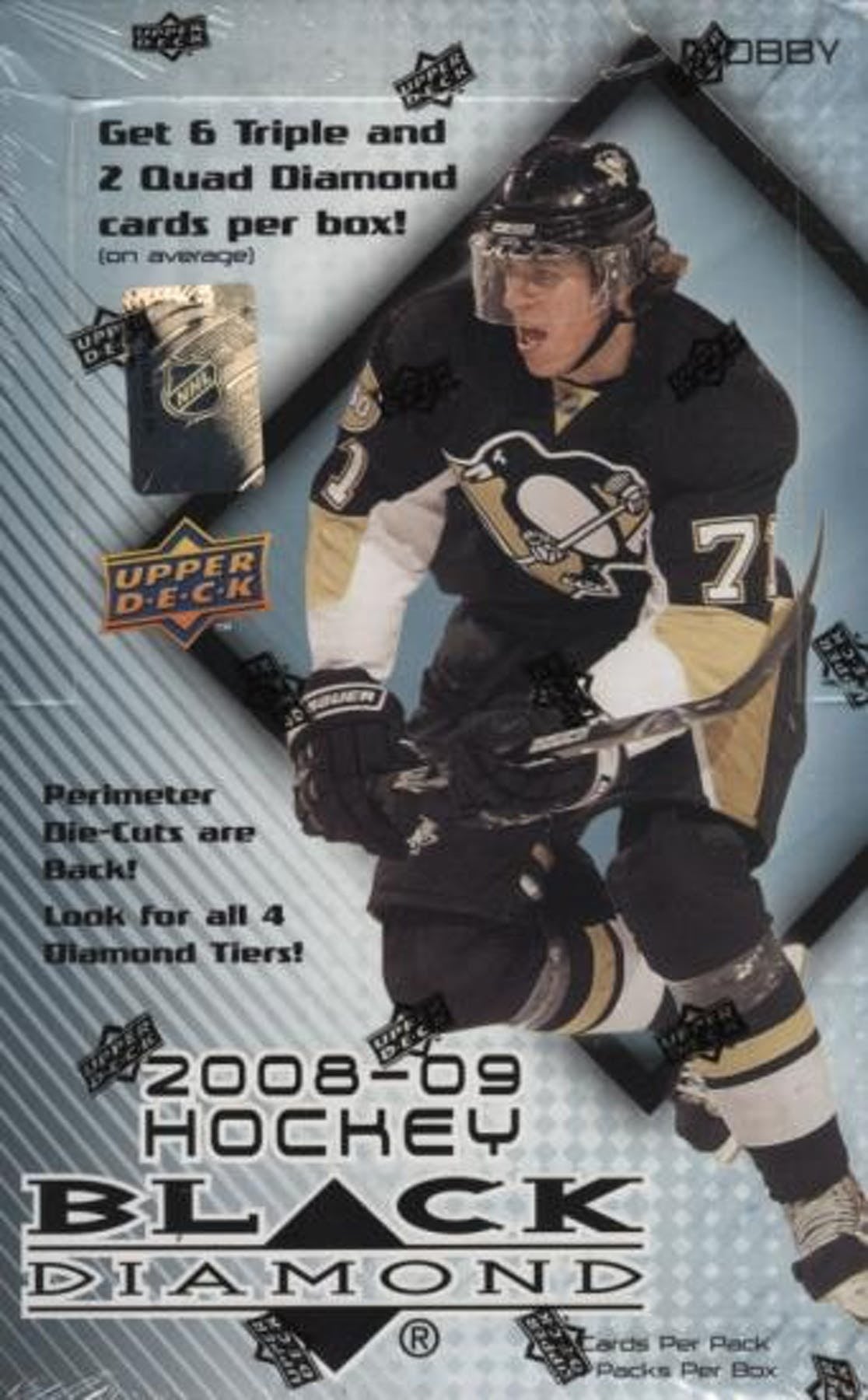 2008-09 Upper Deck Black Diamond Hockey Hobby Box - BigBoi Cards