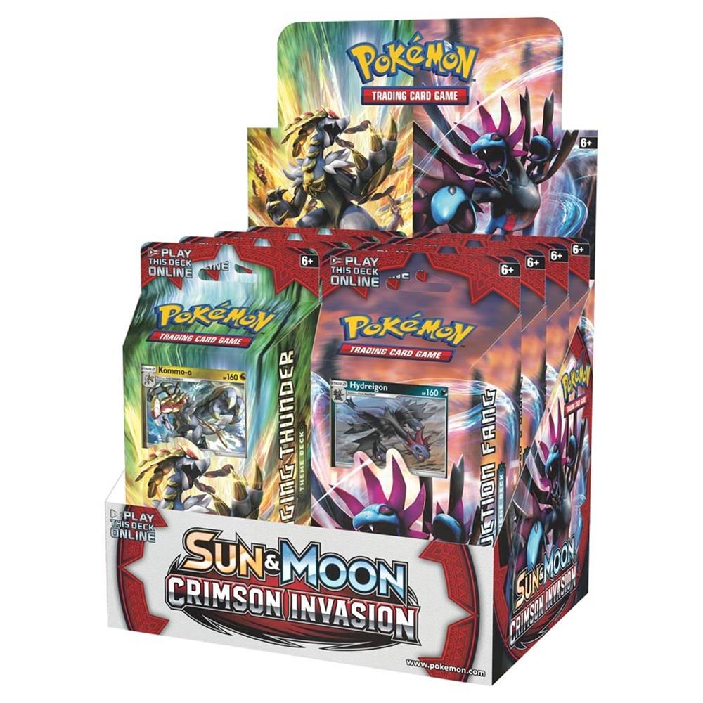 sm4 booster box Pokémon TCG SM4: Crimson Invasion Theme Decks