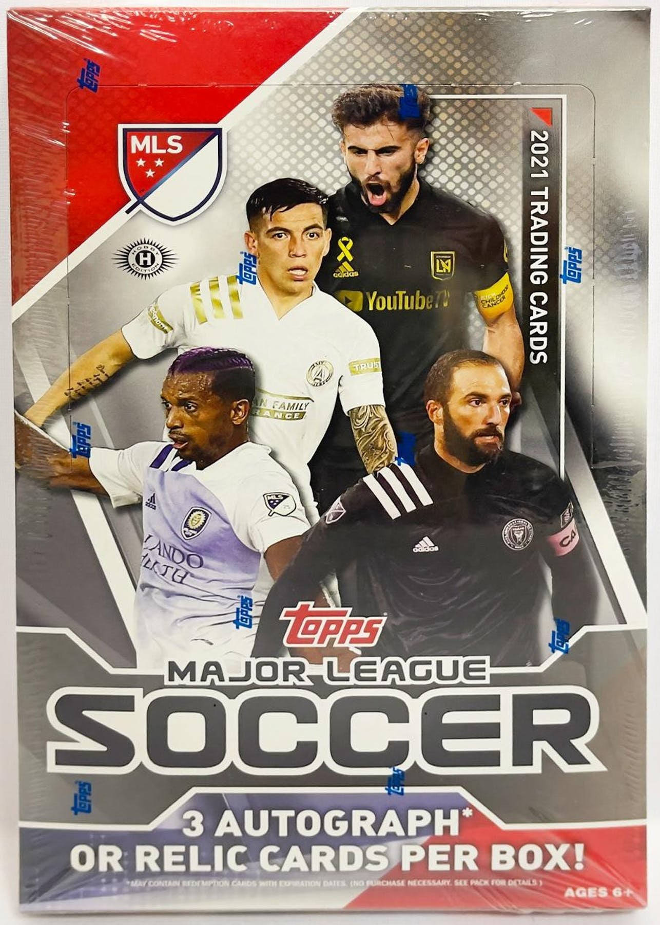 2021 Topps MLS Soccer Hobby Box - Miraj Trading
