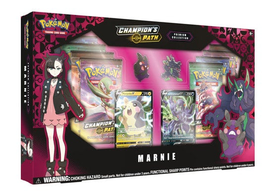 Pokemon Champion's Path Marnie Premium Collection Box