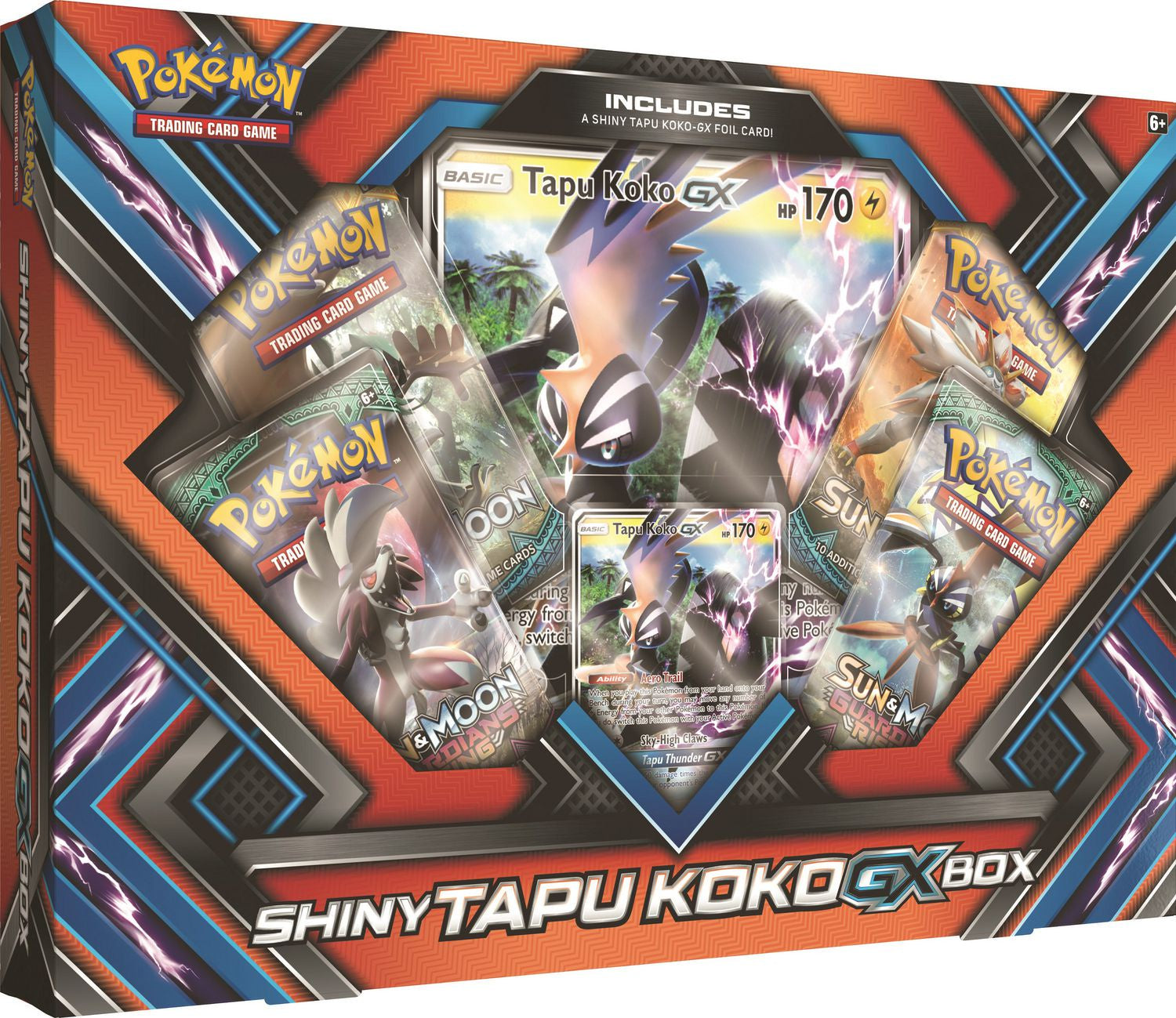 Pokemon Shiny Tapu Koko GX Box Pokemon Shiny Tapu Koko GX Box