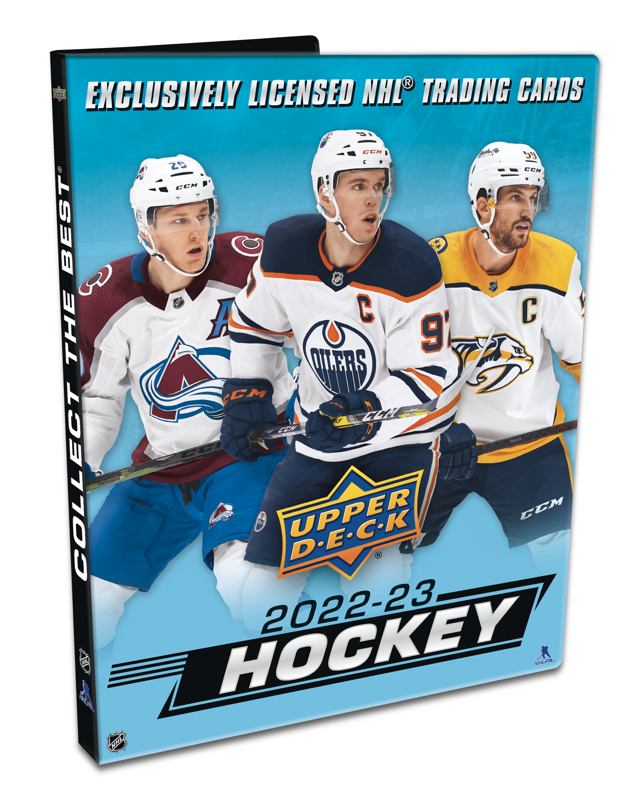 2022-23 Upper Deck Series 1 Hockey Starter Kit Binder Case (Case of 10 Binders) (Pre-Order) - Miraj Trading