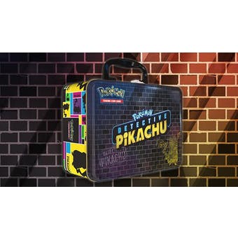 Pokemon Detective Pikachu Collectors Chest Tin
