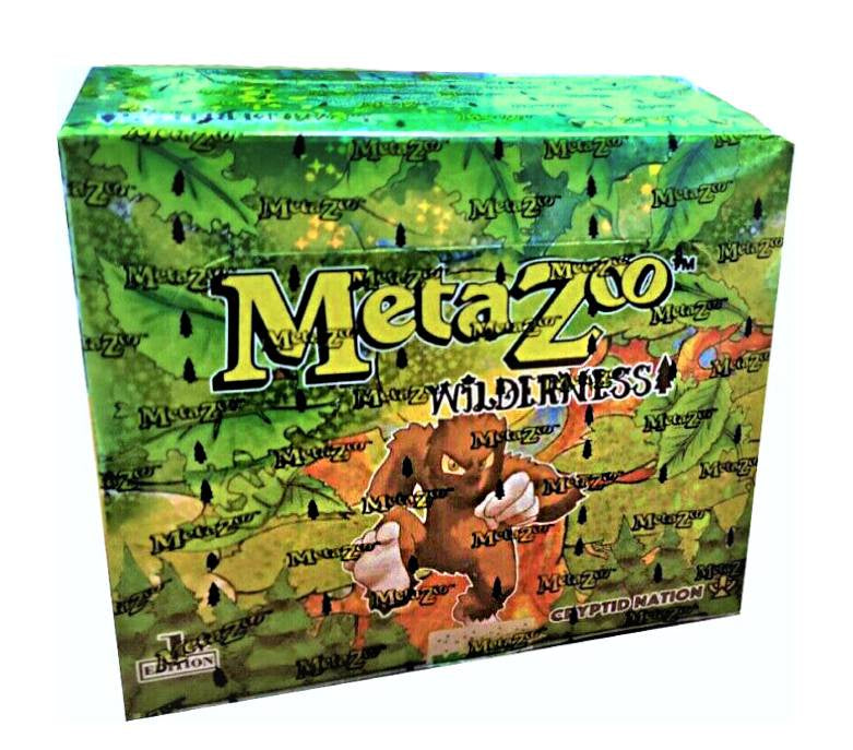 Metazoo Cryptid Nation Wilderness 1st Edition Booster Box Metazoo Cryptid Nation Wilderness 1st Edition Booster Box