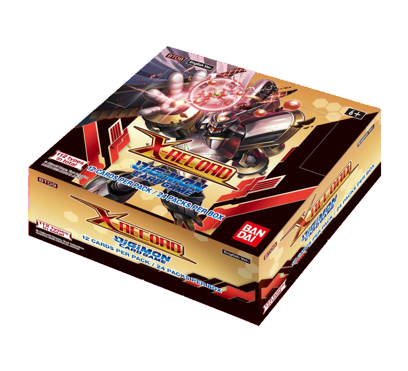Digimon X Record Booster Sealed Box