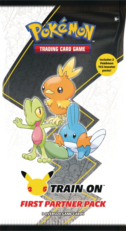 Pokemon Train On First Partner Pack- 25th Anniversary August (Hoenn)