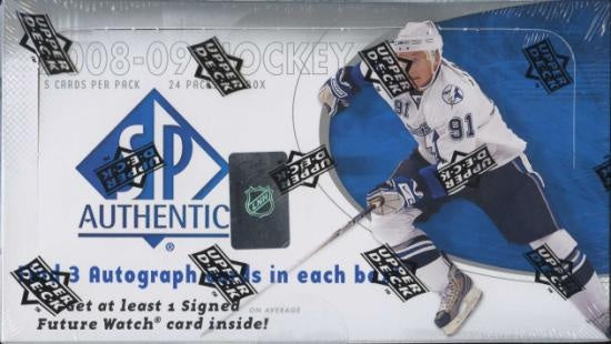 2008-09 Upper Deck SP Authentic Hockey Hobby Box - BigBoi Cards