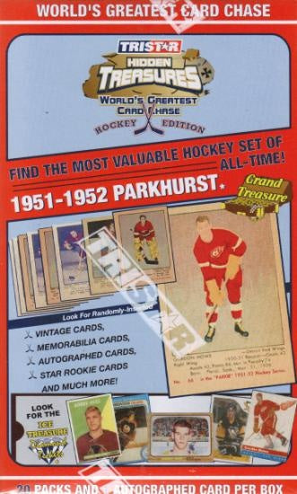2005-06 TriStar Hidden Treasures Hockey Box - BigBoi Cards