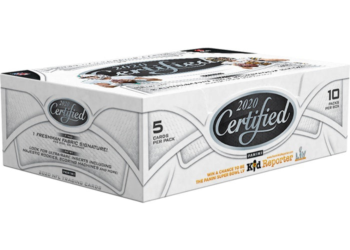2020 Panini Certified Football Hobby Box - BigBoi Cards