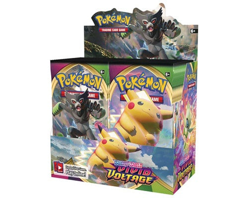 Pokemon Sword & Shield: Vivid Voltage Booster Case (Boxes of 6) - BigBoi Cards