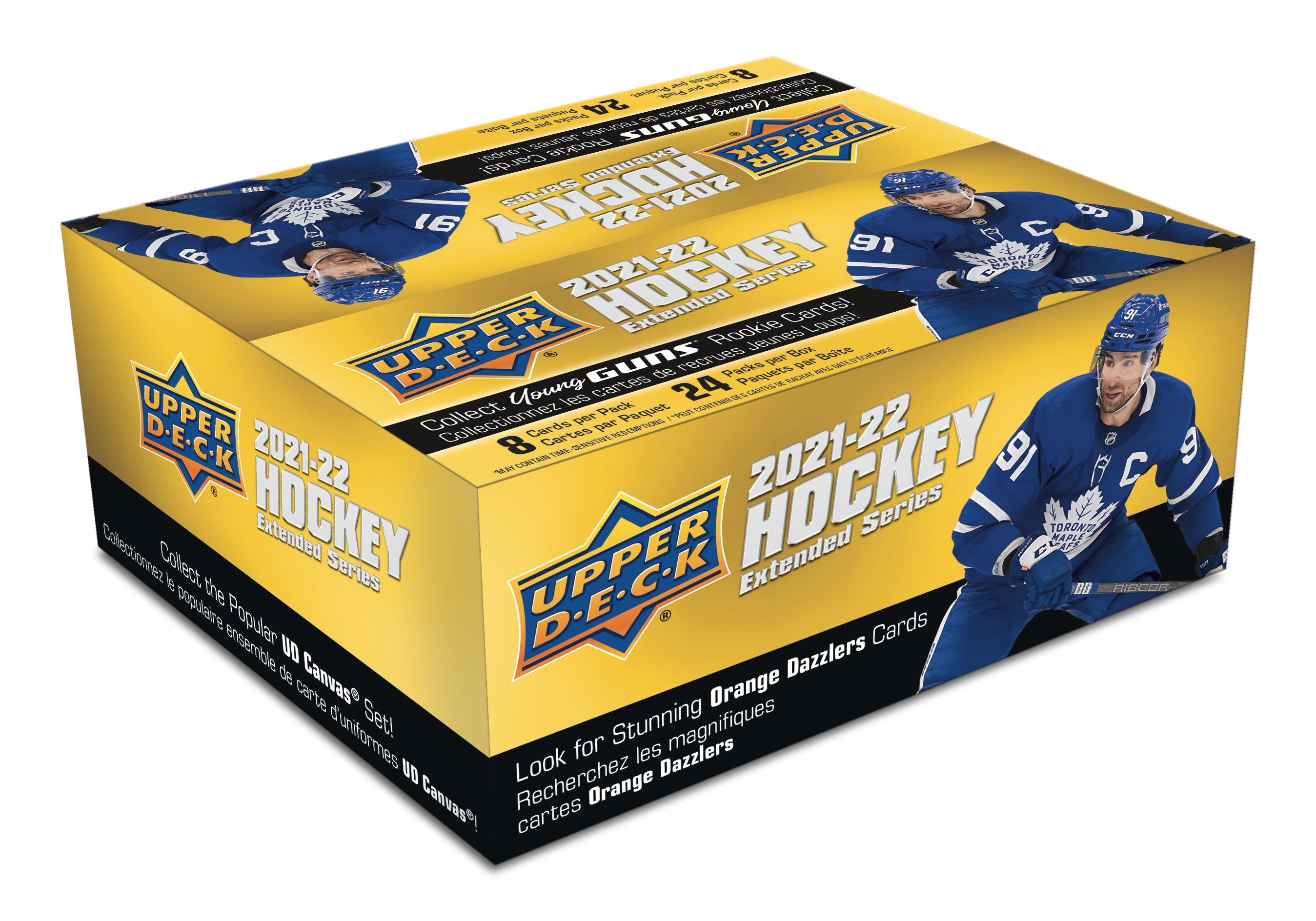 2021-22 Upper Deck Extended Hockey Retail Case (Case of 20 Boxes) (Pre-Order) - Miraj Trading