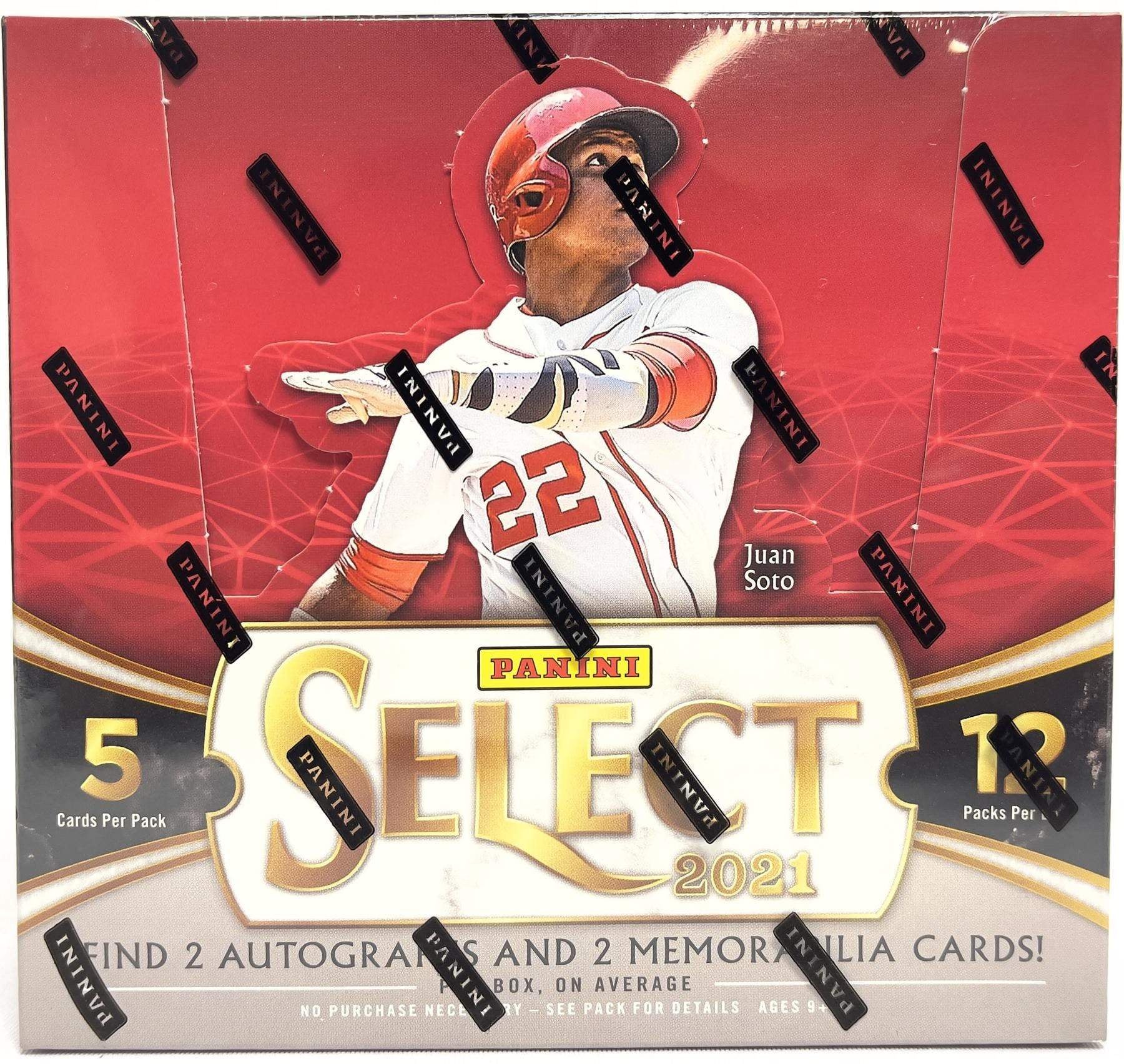 2021 Panini Select Baseball Hobby Box - Miraj Trading