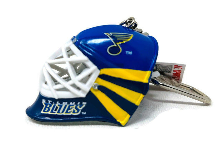 NHL Goalie Helmet Keychain - Miraj Trading