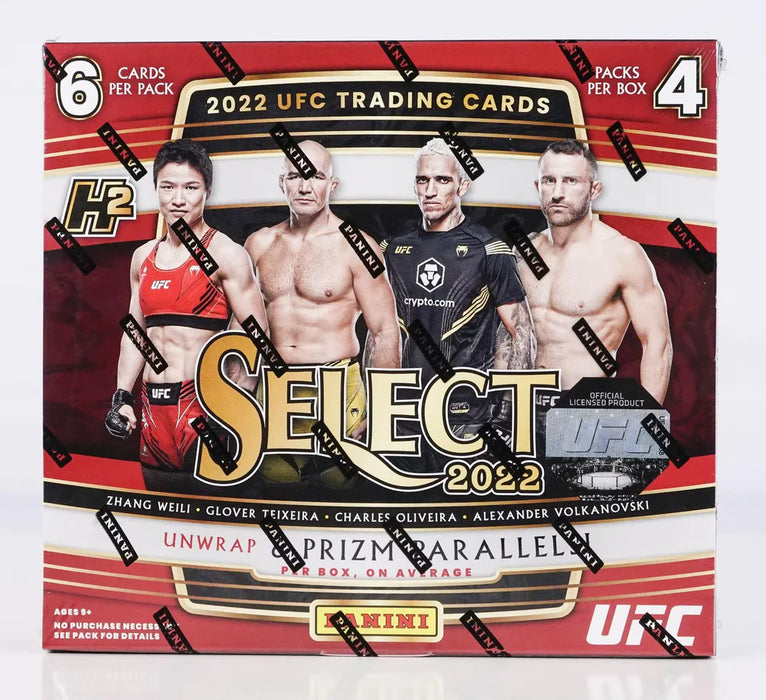 2022 Panini Select UFC H2 Hybrid Hobby Box - Miraj Trading