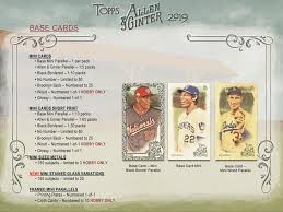 2019 Topps Allen & Ginter Baseball Hobby Box - BigBoi Cards