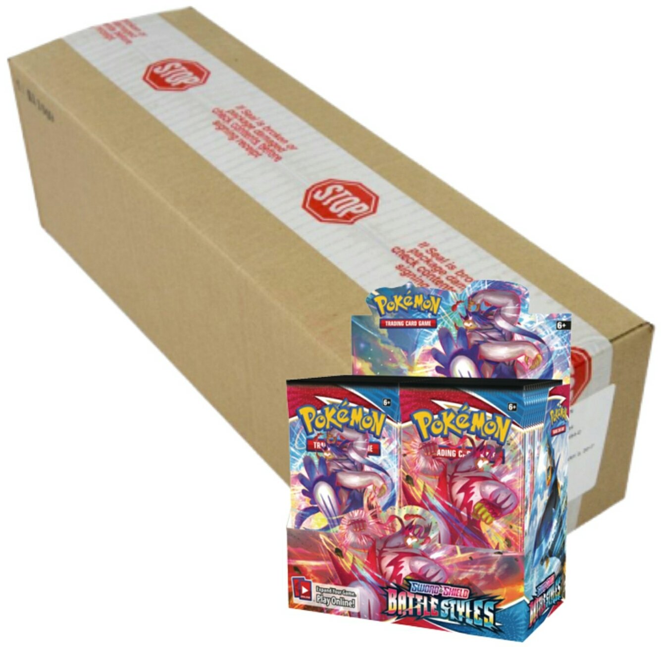 pokemon battle styles booster boxes Pokémon TCG: Sword & Shield Battle Styles Booster Box Case (Case of 6