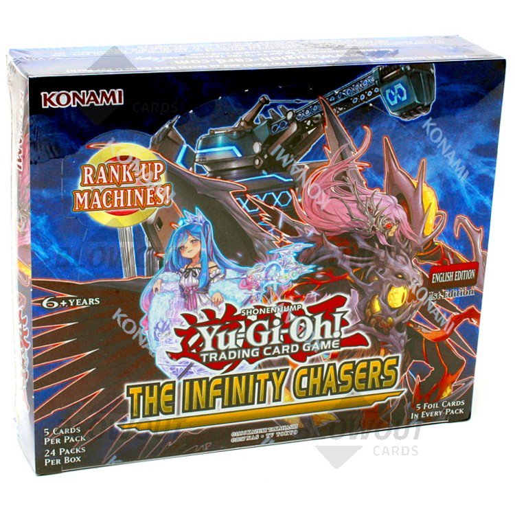 Yugioh The Infinity Chasers 1st Edition Booster Box Yugioh The Infinity Chasers 1st Edition Booster Box