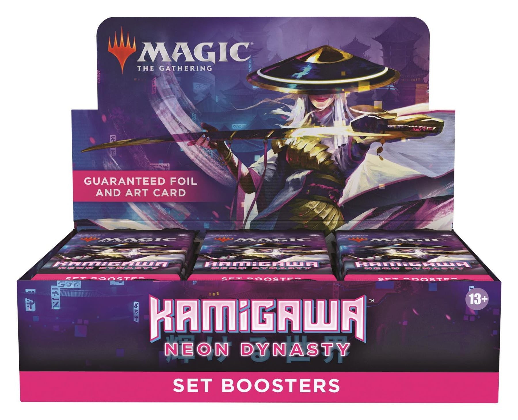 Magic The Gathering Kamigawa Neon Dynasty Set Booster Box Magic The Gathering Kamigawa Neon Dynasty Set Booster Box