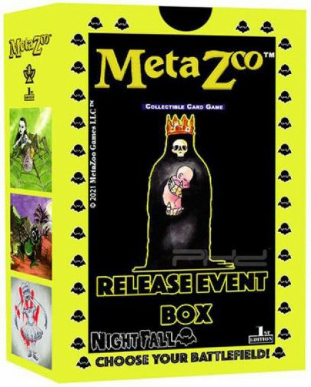metazoo nightfall 1st edition booster box Release Event Deck Cryptid Nation All of the Charizard Slim/Jumbo:Jumbo Field Spell Card