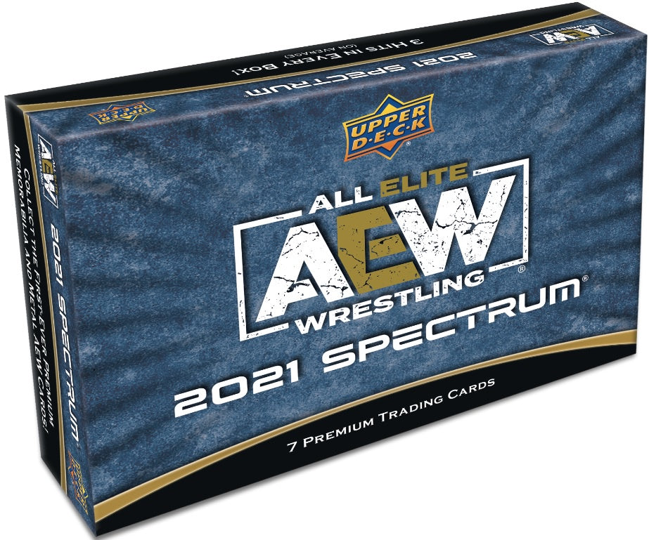 2021 Upper Deck AEW Spectrum Hobby Box - Miraj Trading