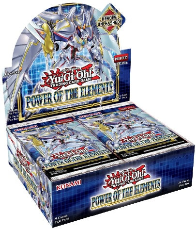 unlimited edition booster box Yugioh Power Of The Elements Unlimited Edition Booster Box