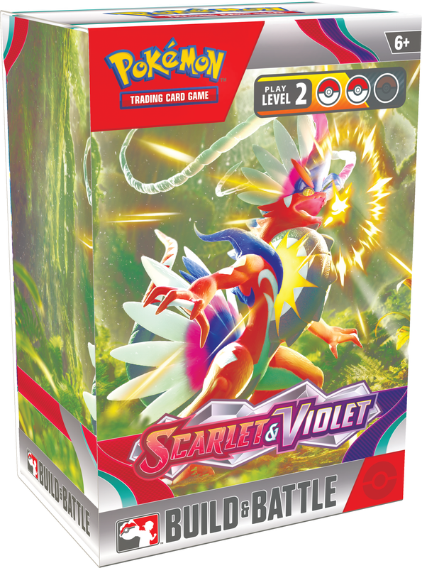 Pokemon Scarlet and Violet Build & Battle Display Box Pokemon Scarlet and Violet Build & Battle Display Box