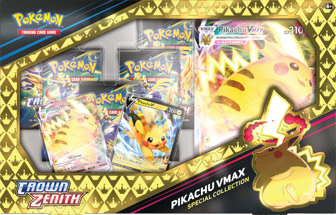 Pokemon Sword and Shield Crown Zenith Special Collection Pikachu VMAX