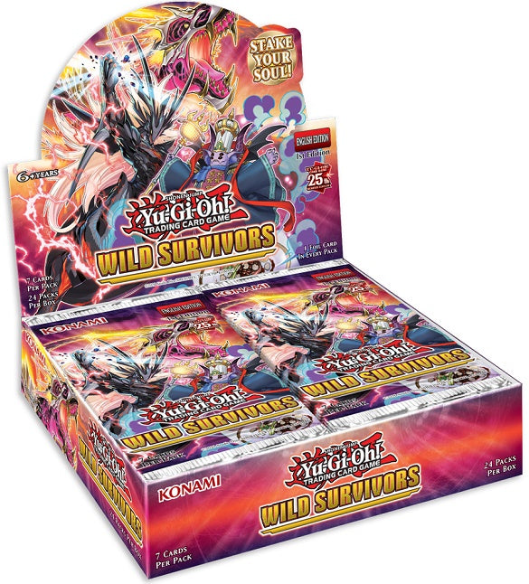 Yu-gi-oh- Booster Box - Wild Survivors Yu-gi-oh- Booster Box - Wild Survivors
