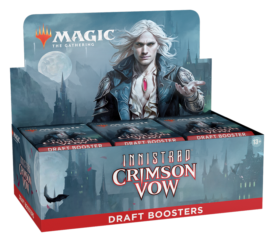 Magic The Gathering: Innistrad Crimson VOW Draft Booster Box (Pre-Order) - Miraj Trading