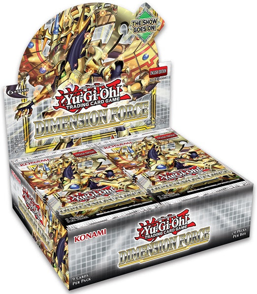 Yu Gi Oh Dimension Force Booster Box Yu Gi Oh Dimension Force Booster Box