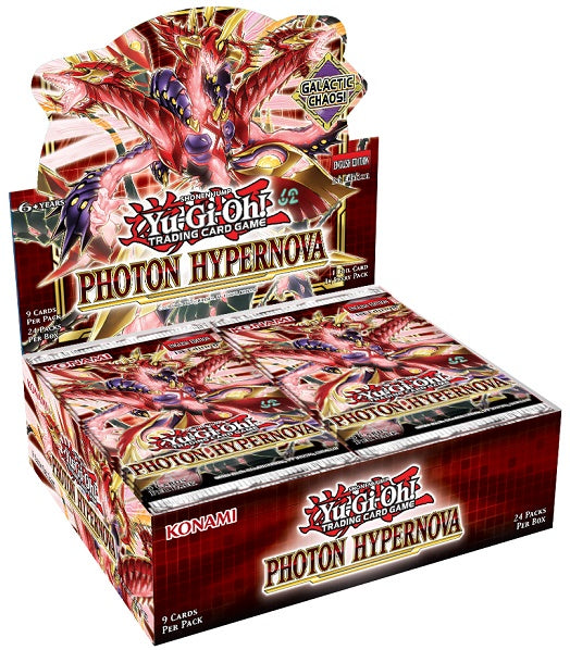 Yu Gi Oh! Photon Hypernova Booster Box (Case of 12 boxes) (Pre-Order) - Miraj Trading