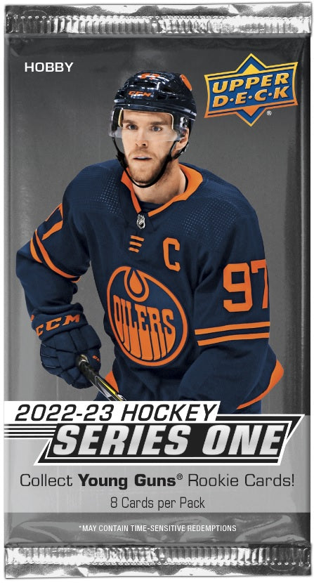 2022-23 Upper Deck Series 1 Hockey Hobby Case (Case of 12 Boxes) (Pre-Order) - Miraj Trading