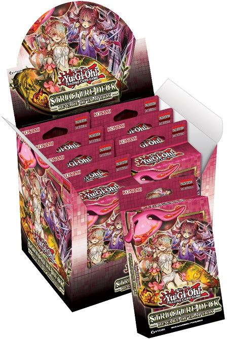 Yugioh Structure Deck Featuring Traptrix Display Box Yugioh Structure Deck Featuring Traptrix Display Box