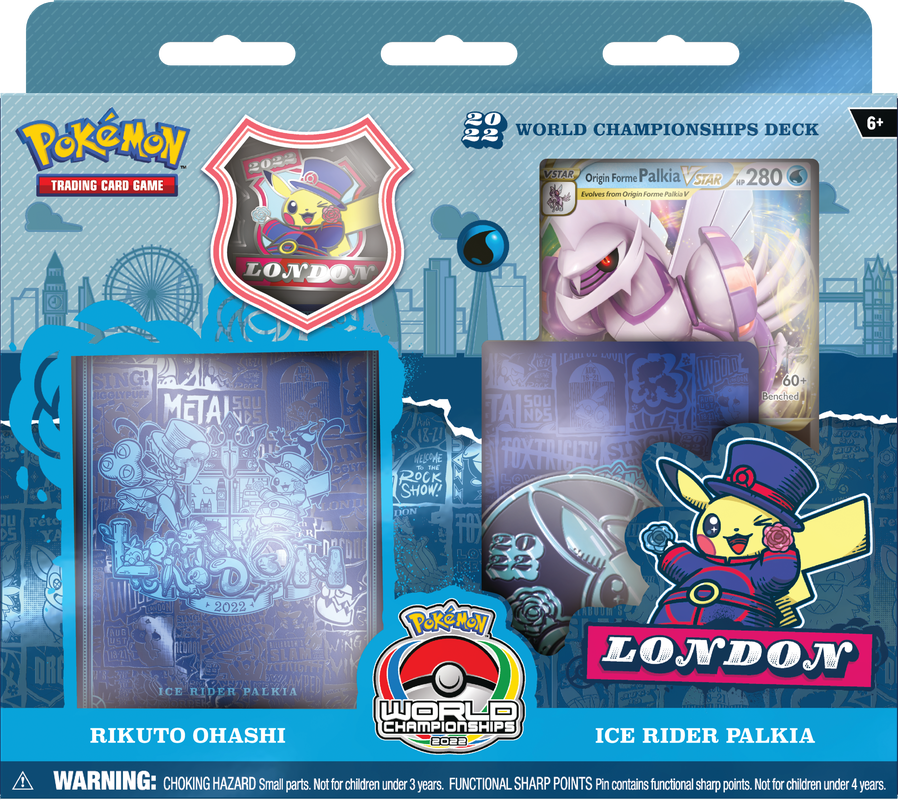 pokemon mega brave booster pack 2022 Pokemon World Championship Deck (Set of 4 Decks)