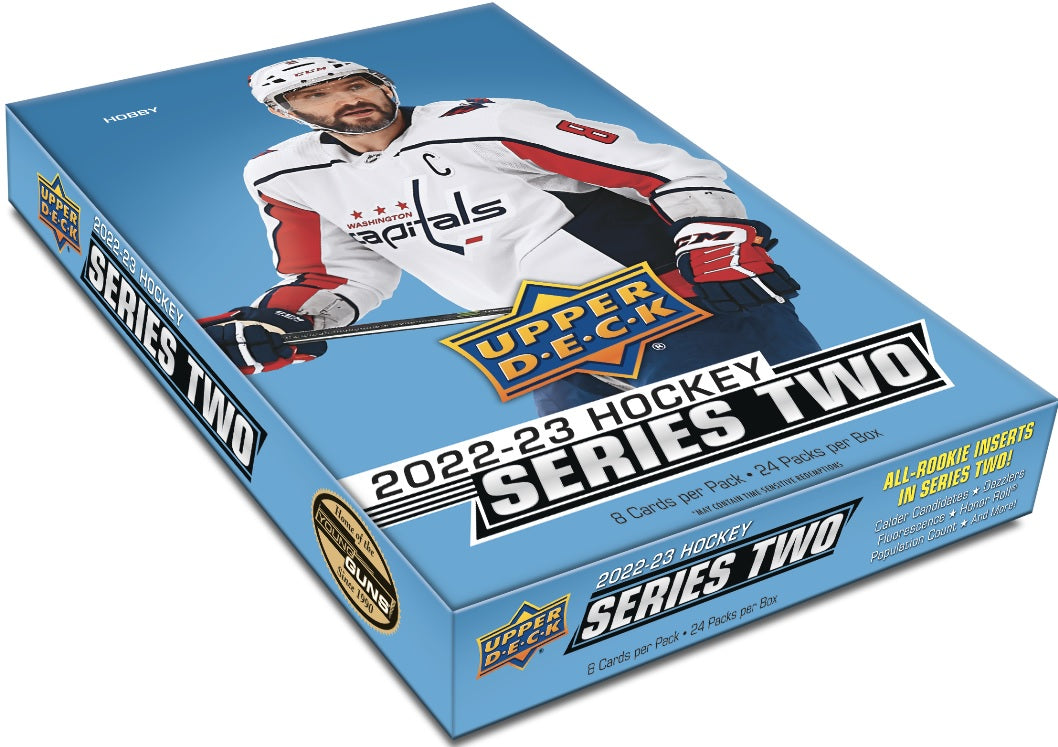 2022-23 Upper Deck Series 2 Hockey Hobby Case (Case of 12 Boxes) - Miraj Trading
