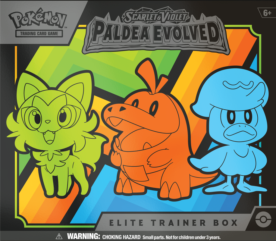 Pokemon Scarlet and Violet 2 Paldea Evolved Elite Trainer Box (Pre-Order) - Miraj Trading