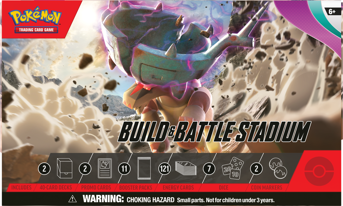 Pokemon Scarlet and Violet 2 Paldea Evolved Build/Battle Stadium Box
