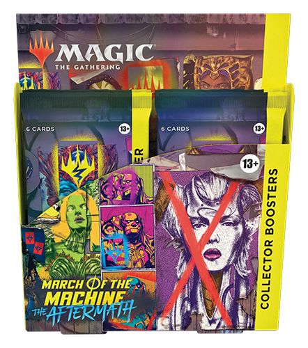 Magic March of The Machine Aftermath Collector Booster Box  (Pre-Order) - Miraj Trading