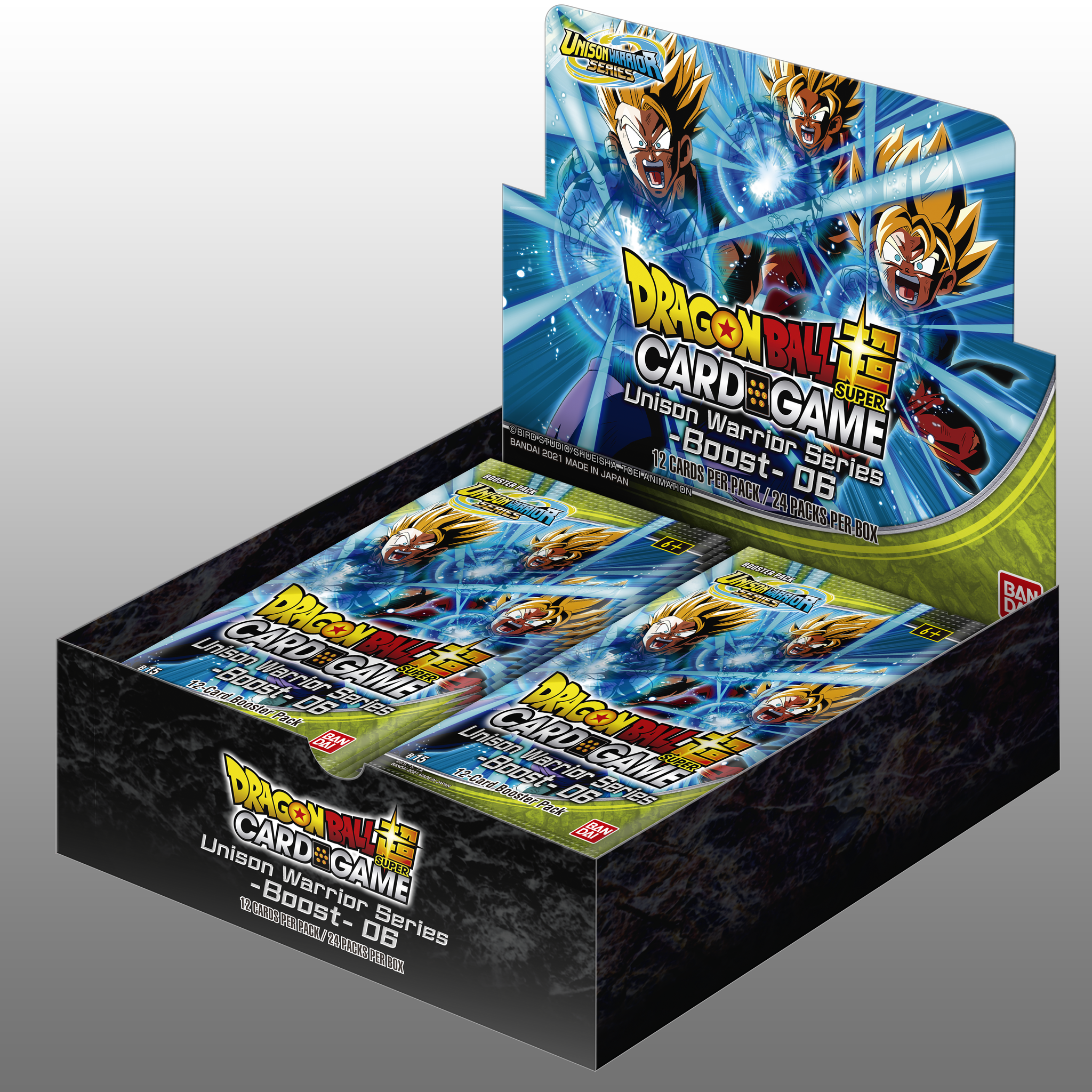DBS 15 Dragon Ball Super Unison Warriors 6 Saiyan Showdown Booster Box DBS 15 Dragon Ball Super Unison Warriors 6 Saiyan Showdown Booster Box