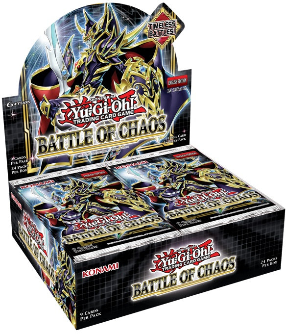 Yugioh Battle of Chaos 1st Edition Booster Box