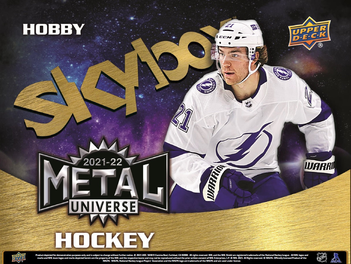 2021-22 Upper Deck Skybox Metal Universe Hobby Box (Coming Soon) - Miraj Trading