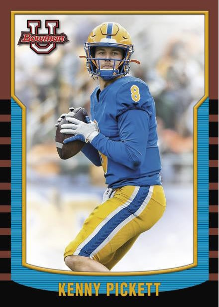 2021-22 Bowman University Football Hobby Box - Miraj Trading